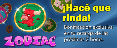 Bonos exclusivos de bienvenida